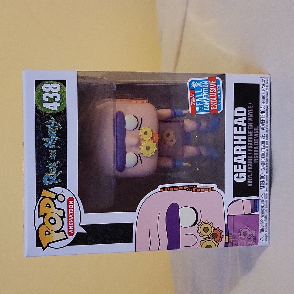 Funko Pop Rick and Morty Gearhead (438)